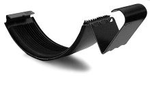 Samlestykke sort stål 125 mm